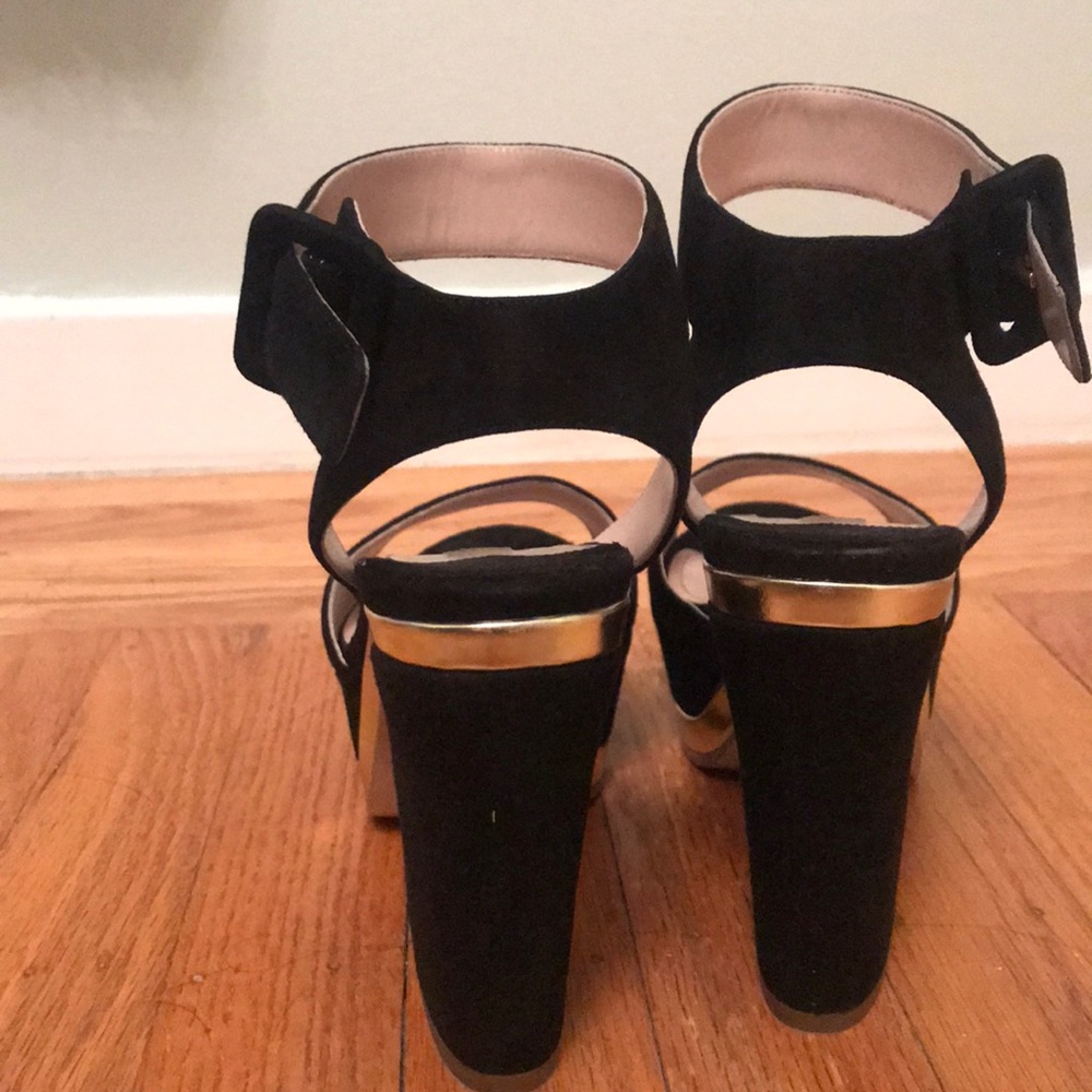 Like New Miu Miu Suede Platform Sandal Size 36 - image 3